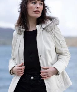 Lakeland Leather Armathwaite Leather Coat In White -Lakeland Leather Sales unnamed file 976 scaled