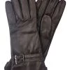 Lakeland Leather Twin Buckle Leather Gloves Brown -Lakeland Leather Sales unnamed file 982