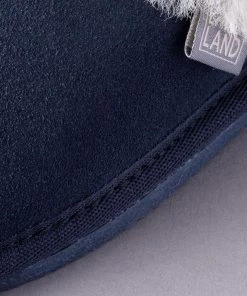 Lakeland Leather Ladies Sheepskin Slider Slippers Navy -Lakeland Leather Sales unnamed file 989 scaled