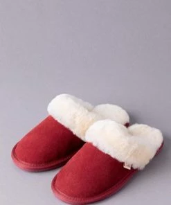 Lakeland Leather Ladies Sheepskin Slider Slippers Navy -Lakeland Leather Sales unnamed file 993