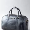 Lakeland Leather Heritage Leather Overnight Bag Black
